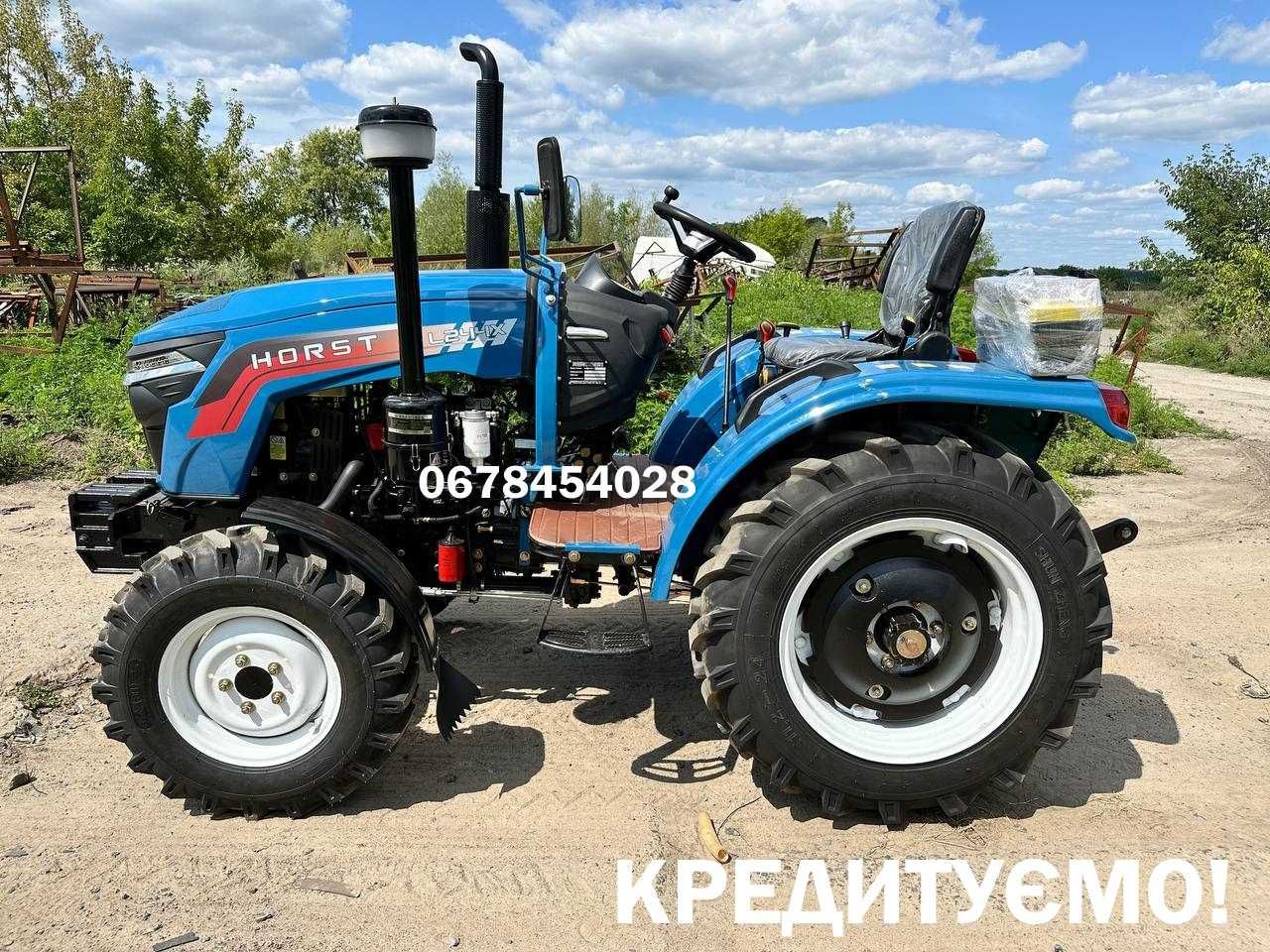 Мінітрактор HORST L 244-X Повний привід (4+1)x2 ГУР Доставка-0! Кредит