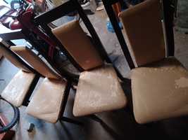 4 krzesła do obicia