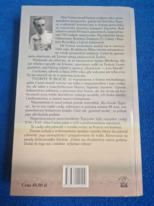 Tygrysy w Błocie - Otto Carius