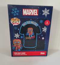 T-shirt Funko Pop! Tees Marvel Gingerbread Iron Man r L