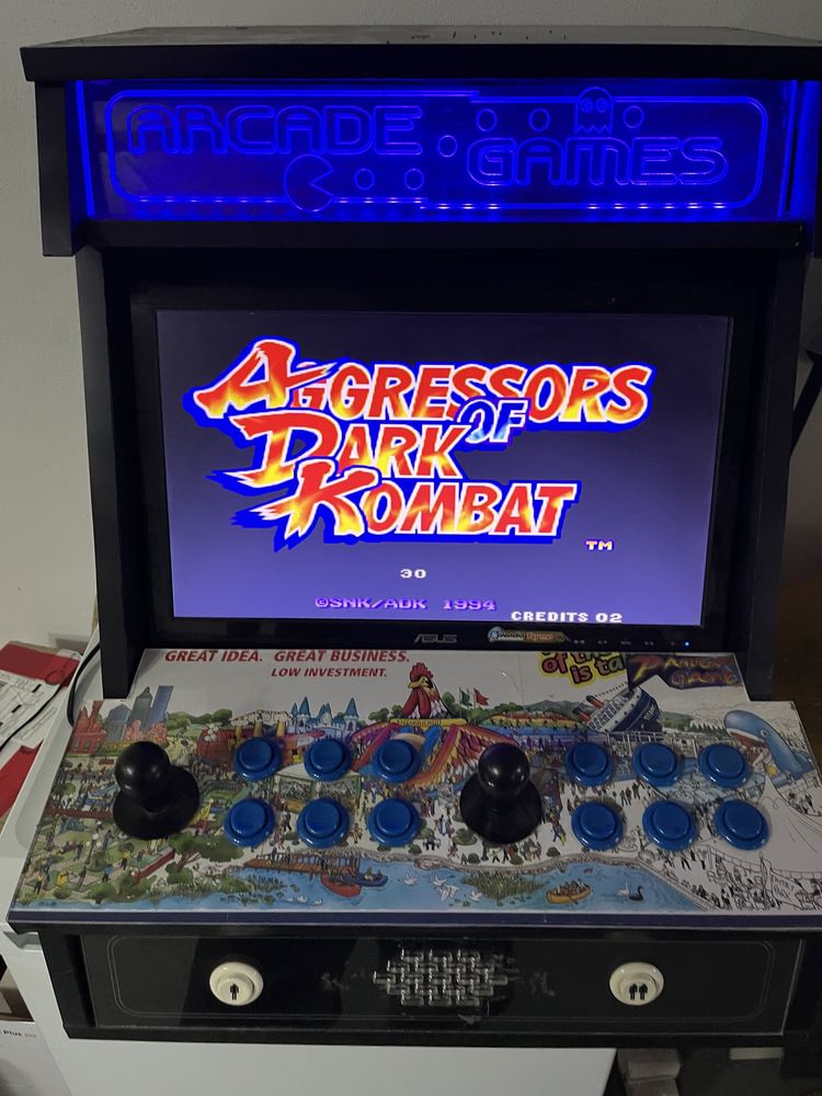 Consola de jogos Arcade