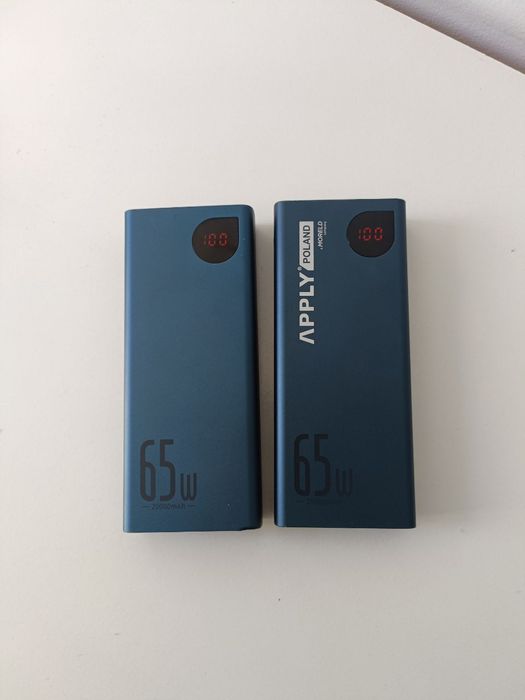 2 sztuki Powerbanki Baseus Adaman Metal 65W 20000 mAh