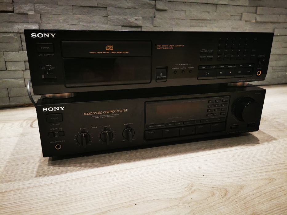 Ampituner wieża  deck SONY str-av220  z Niemiec