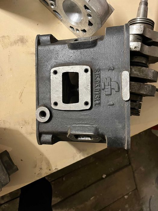 części motopompa PO5, syrena