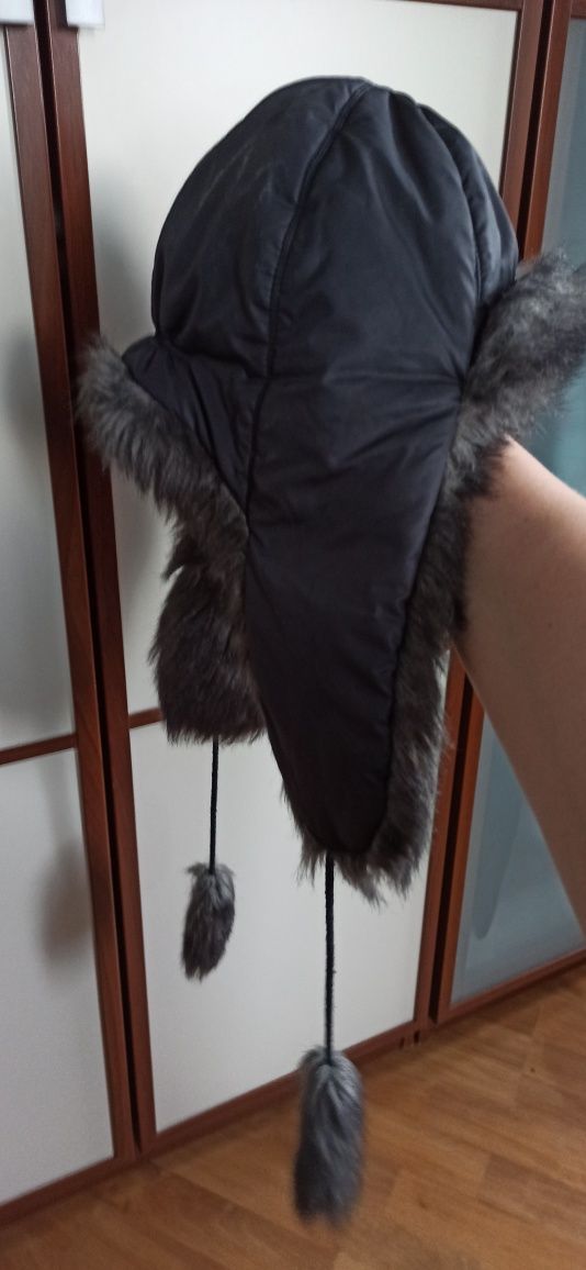 Czapka pilotka, czapka - ciepła