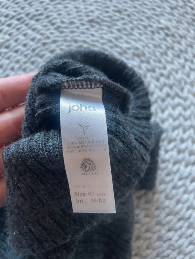Sweterek Joha wełna merino - rozmiar 60