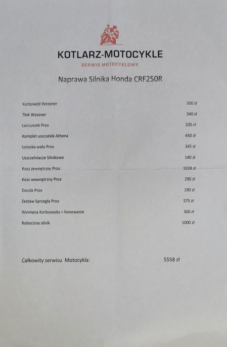 Honda CRF250R 2013r