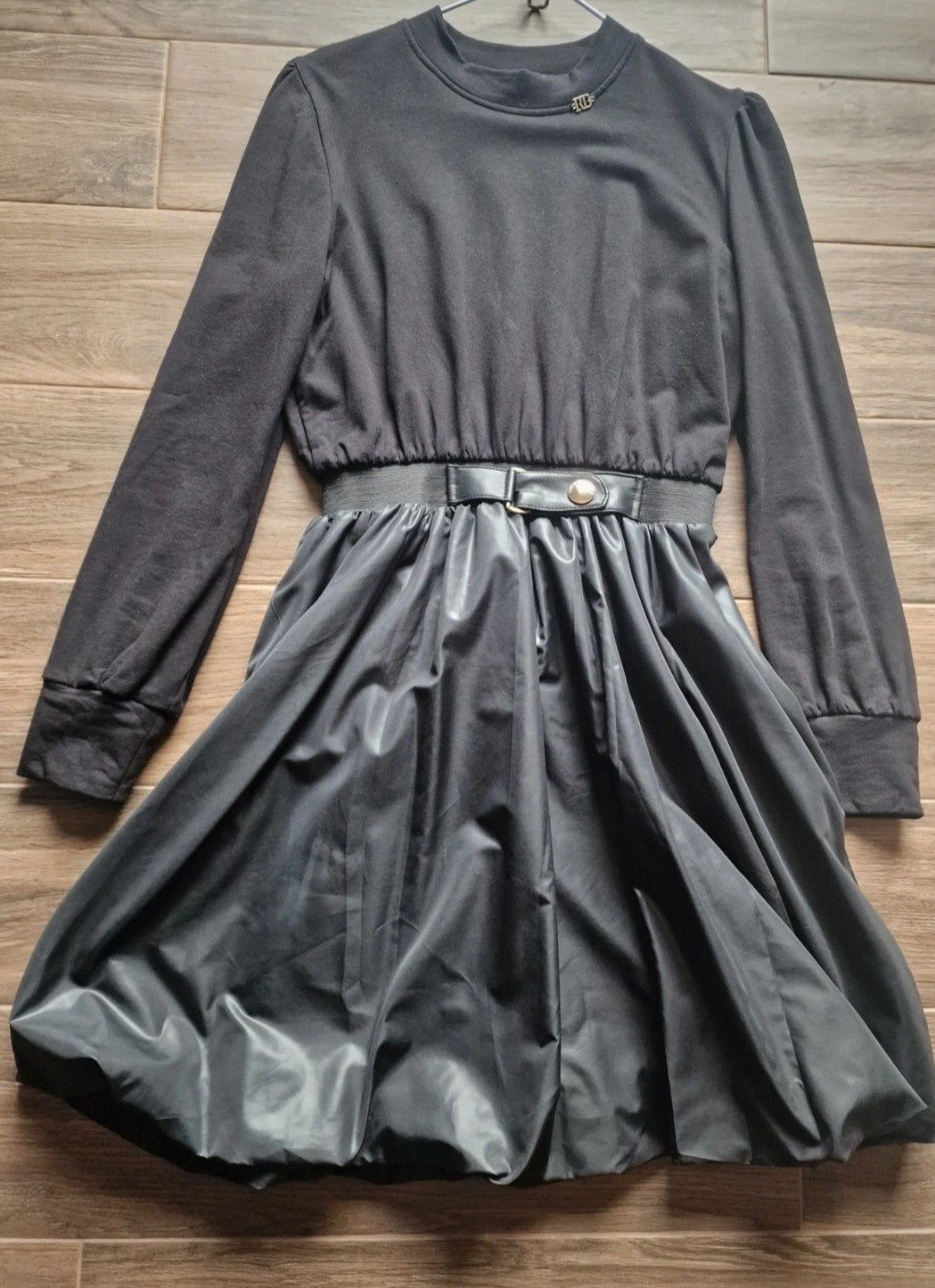 Vestido de malha combinado Roberta Biagi