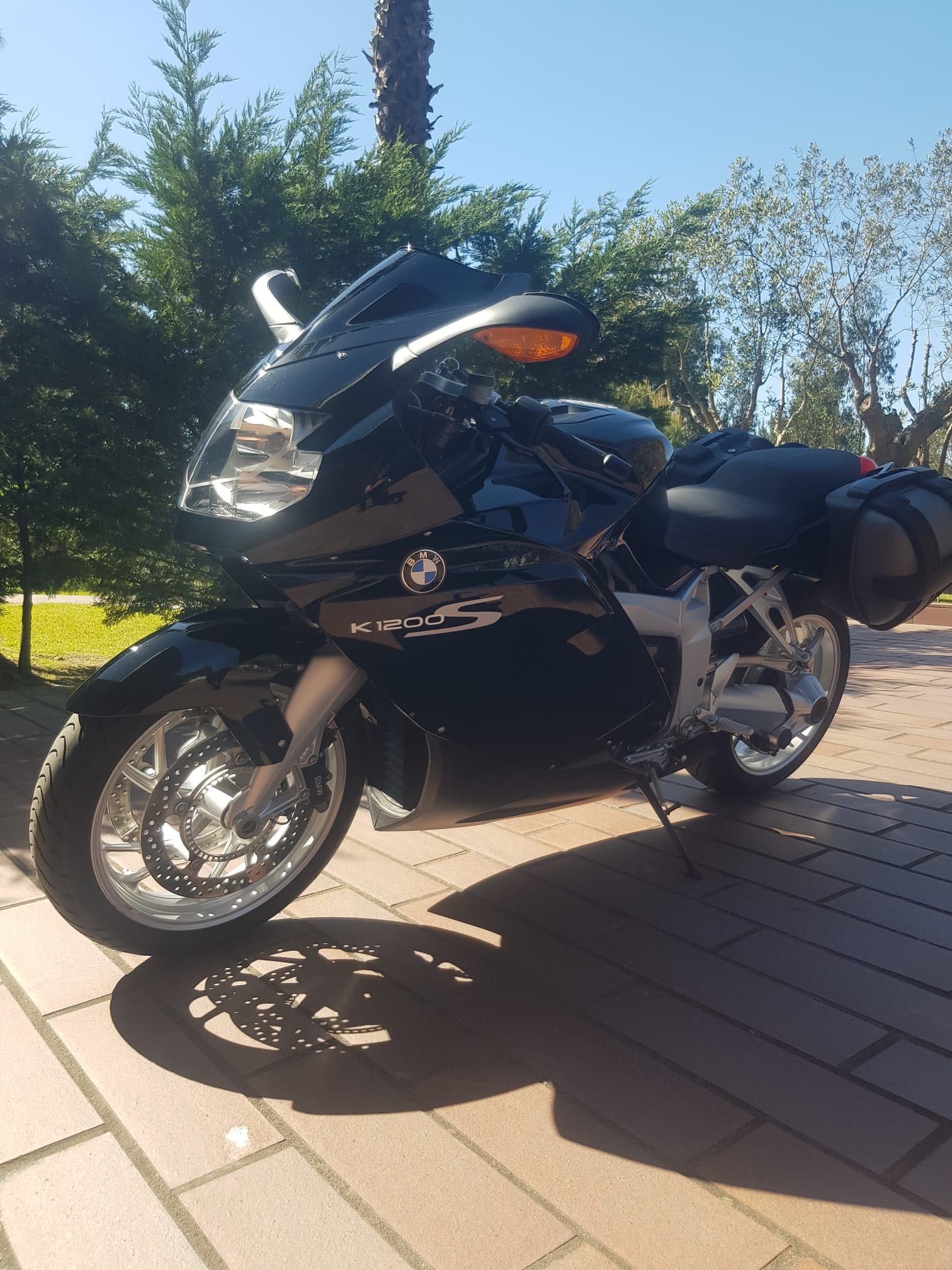 Moto BMW K1200s como nova