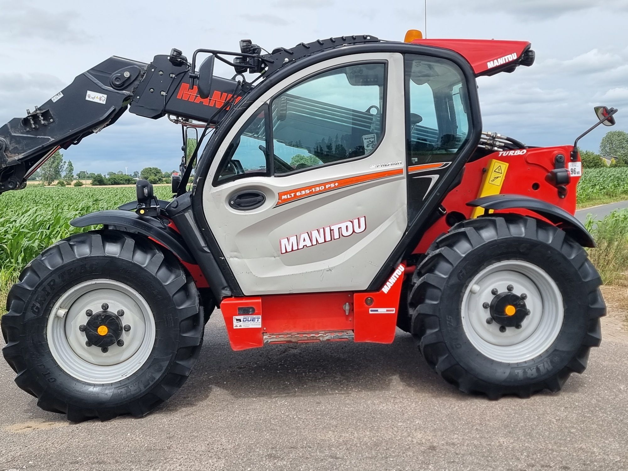 Ładowarka teleskopowa Manitou 635-130ps+19r*nie malowa* klima* jcb 457