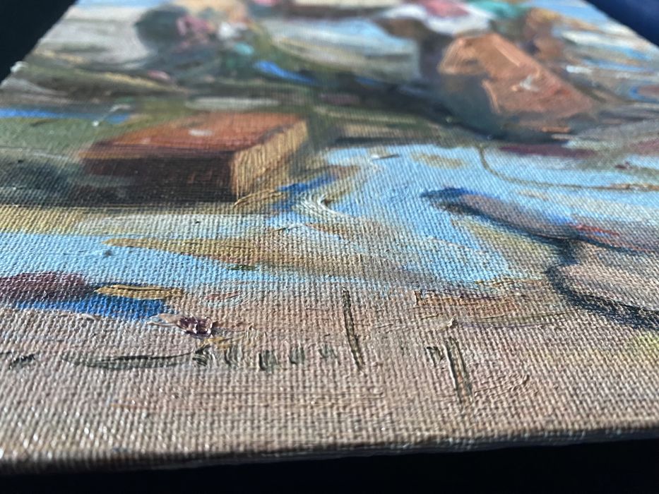 Quadro Casarrubios Óleo sobre Tela