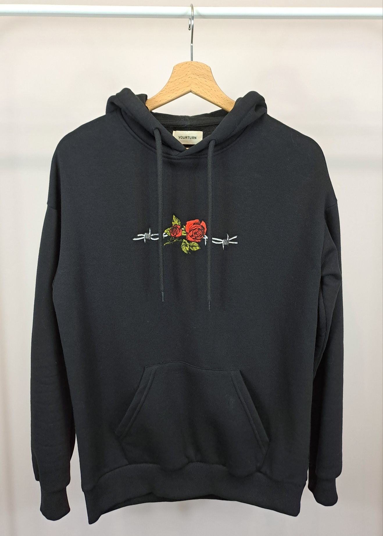 Męska/damska unisex bluza z kapturem hoodie Yourturn r.XS bawełna