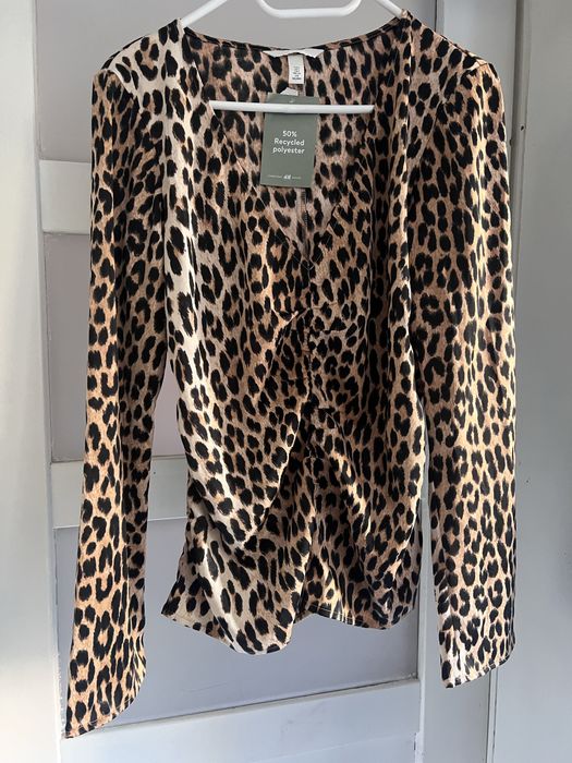 Bluzka damska panterka H&M