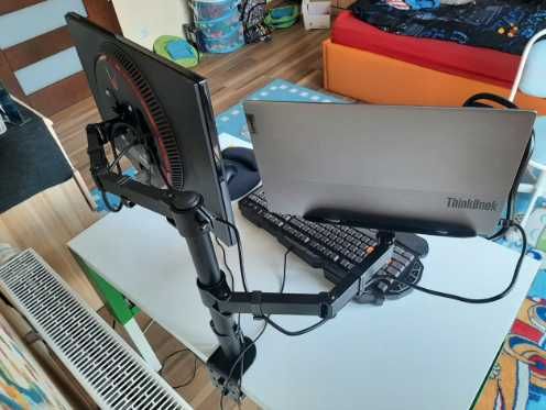 Підставка-кронштейн для двох моніторів