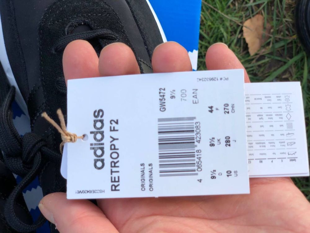 Кросівки Adidas Retropy F2 (GW5472) (42,5 / 44)