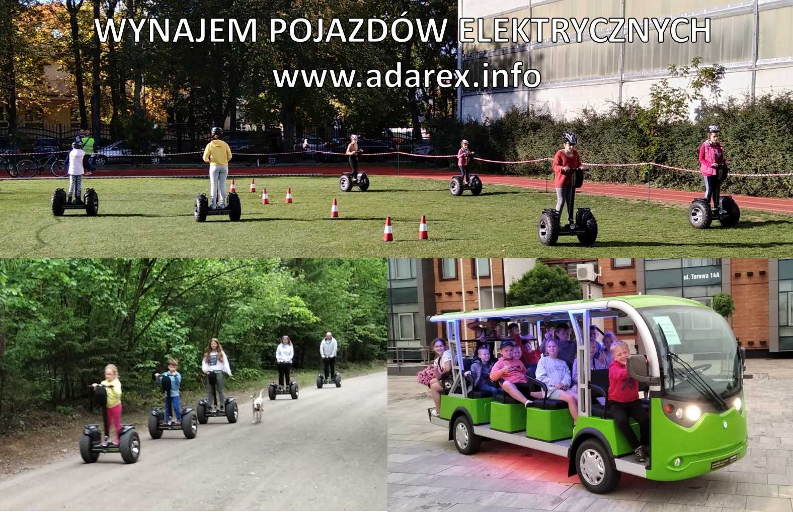 Atrakcje na Imprezy Festyny Eventy Wynajem SEGWAY i MELEX Dmuchańce...