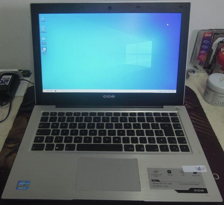 CCE notebook ultra thin t745 i7 14 polegadas