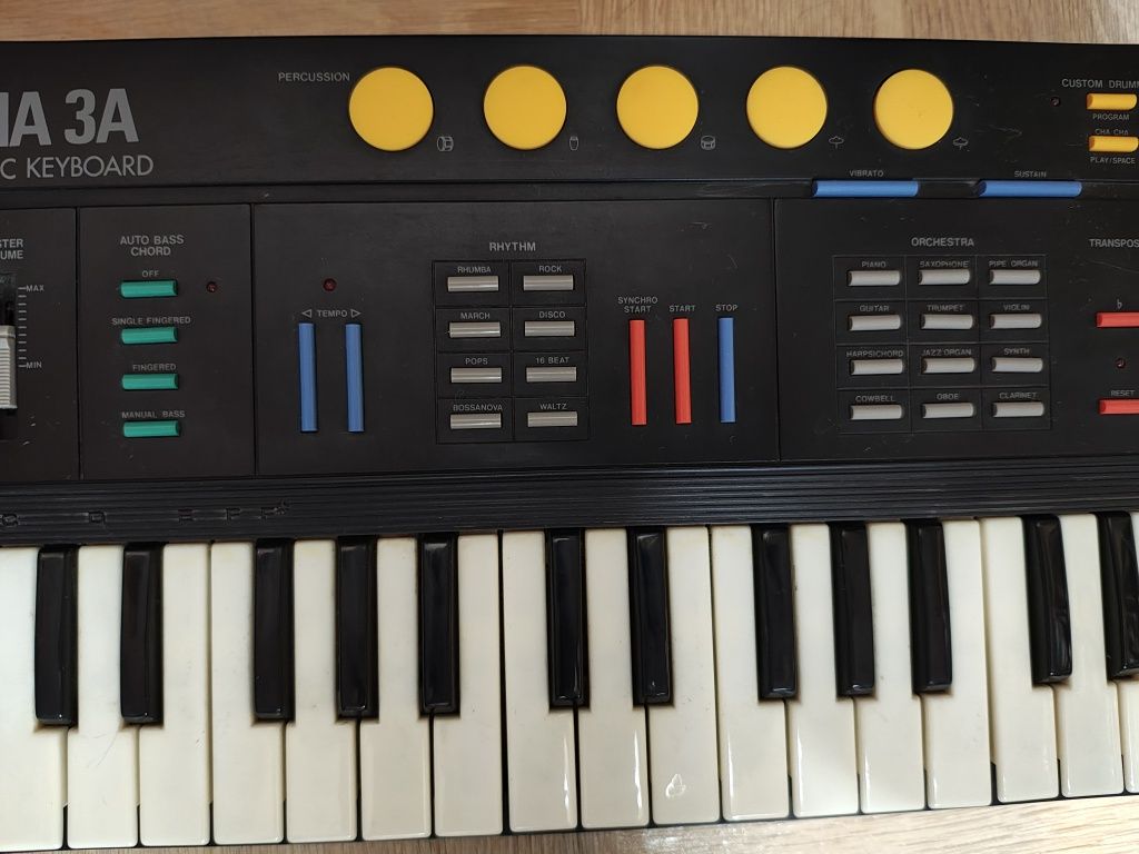 Syntezator Fugiyama uszkodzony