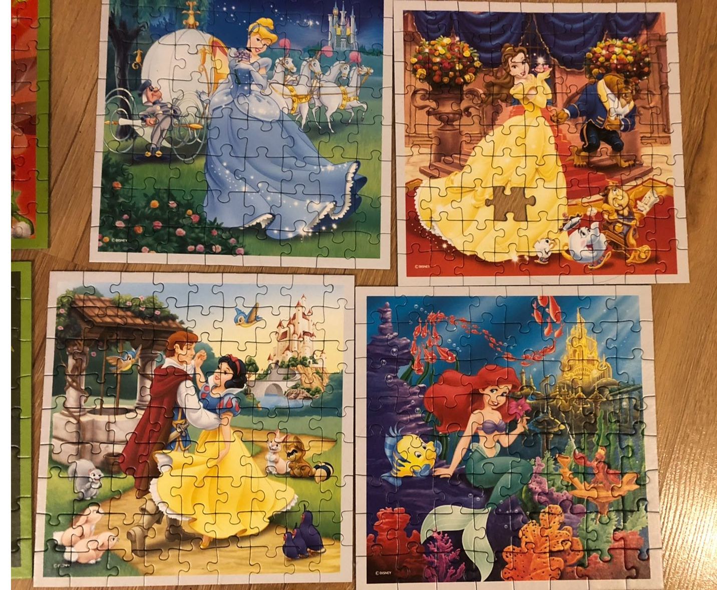 Puzzle 4 w 1  Ravensburger Disney