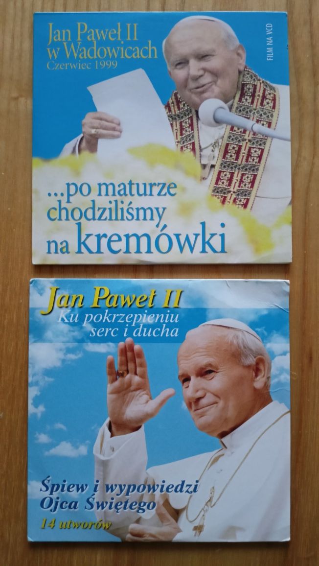 Jan Paweł II na 5 płytach CD Wspomnienia, wypowiedzi, ulubione melodie