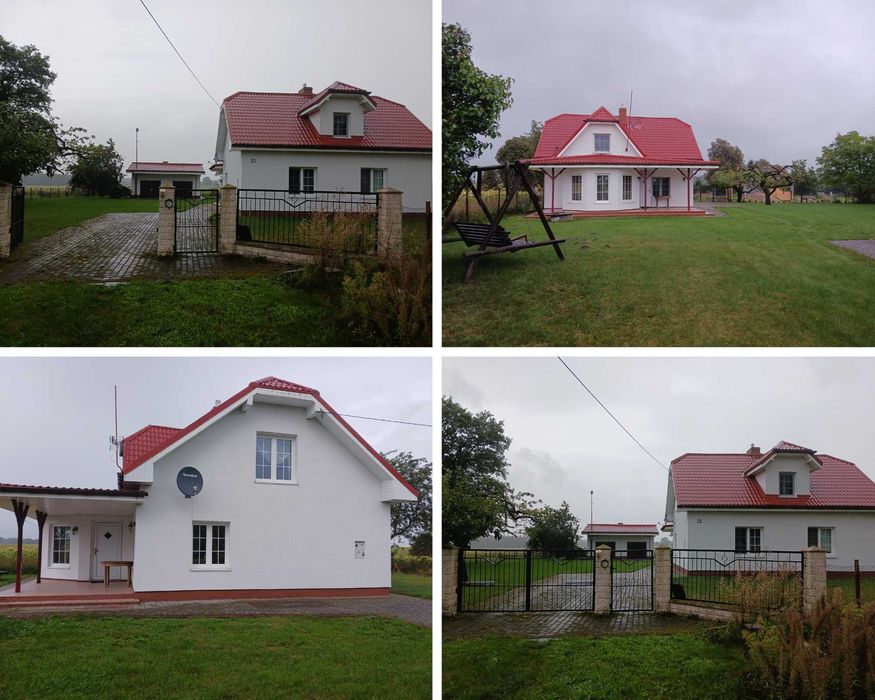 Urokliwy dom z kominkiem i garażem w Plewnie