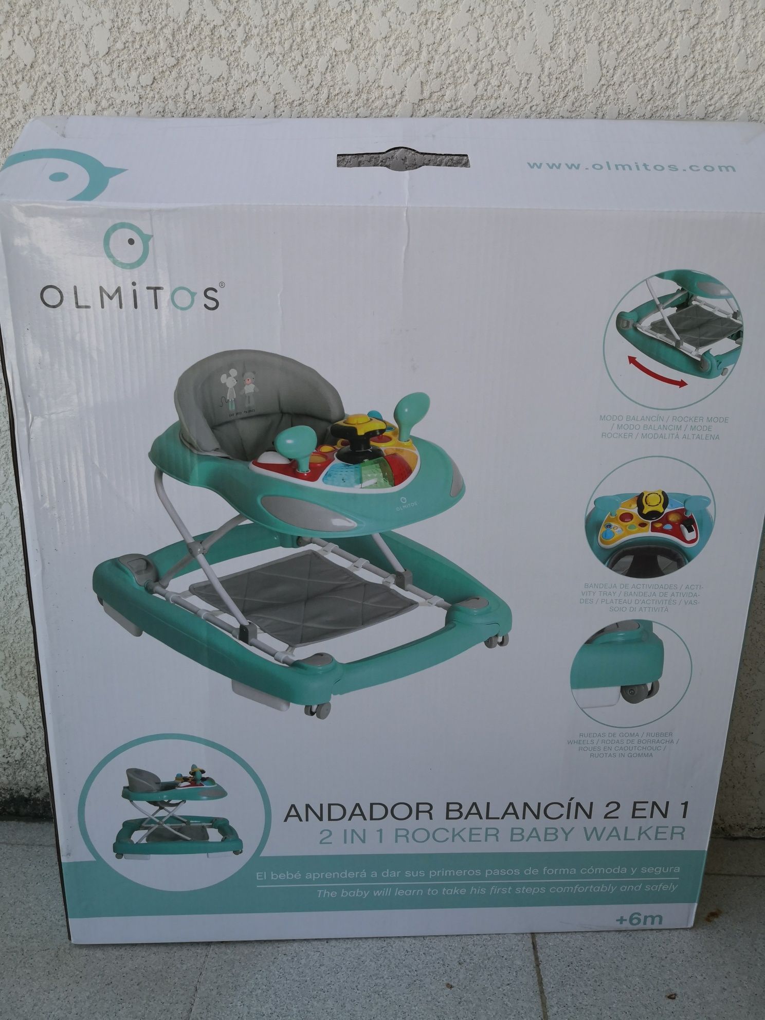 Andador OLMITOS 2 em 1