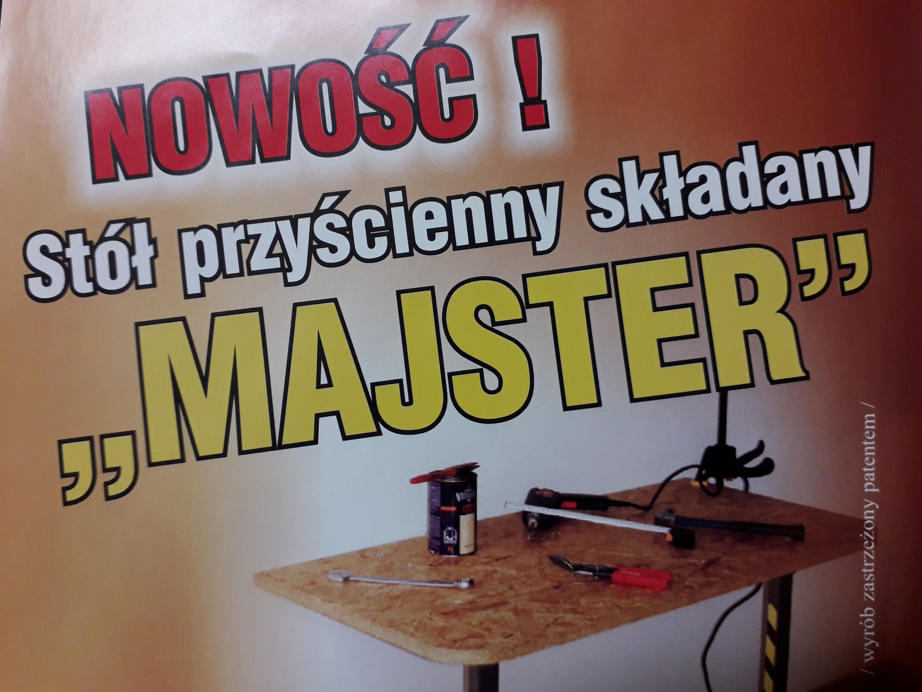 Stół Składany Warsztatowy Majster