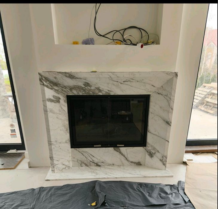 Камины мраморные , барбекю, печи , готовые и под заказ, под ключ