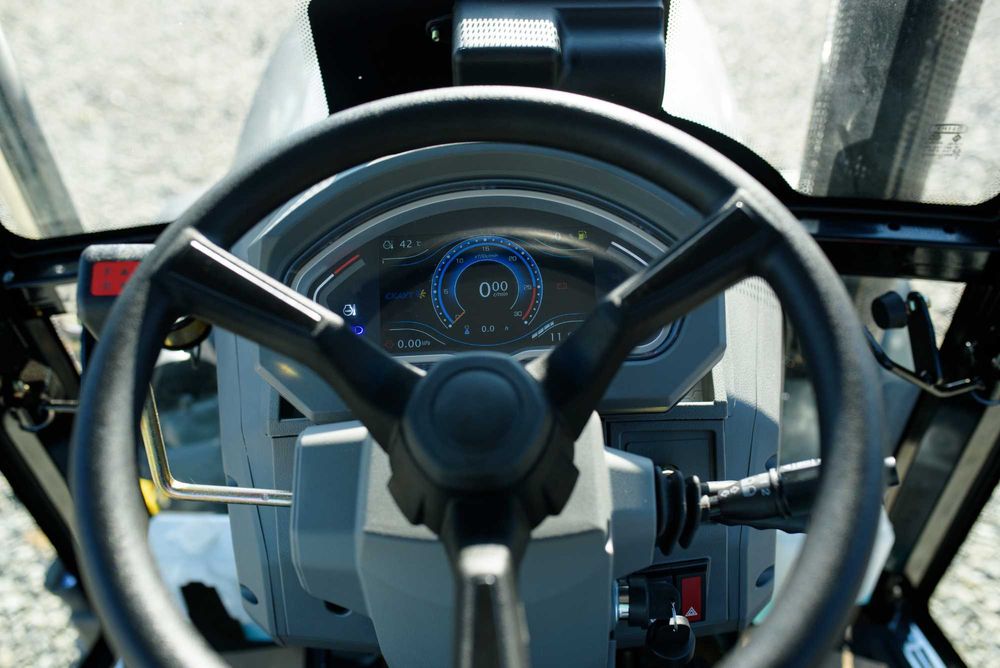 Мінітрактор Скаут 504 Кондиціонер Реверс Компресор Радіальні шини Крюк