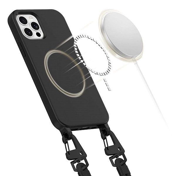 Tech-Protect Magnecklace Magsafe Iphone 12 / 12 Pro Black
