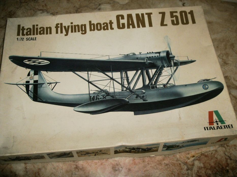 Kit Modelismo avião Cant Z 501 da Italaeri à escala 1/72