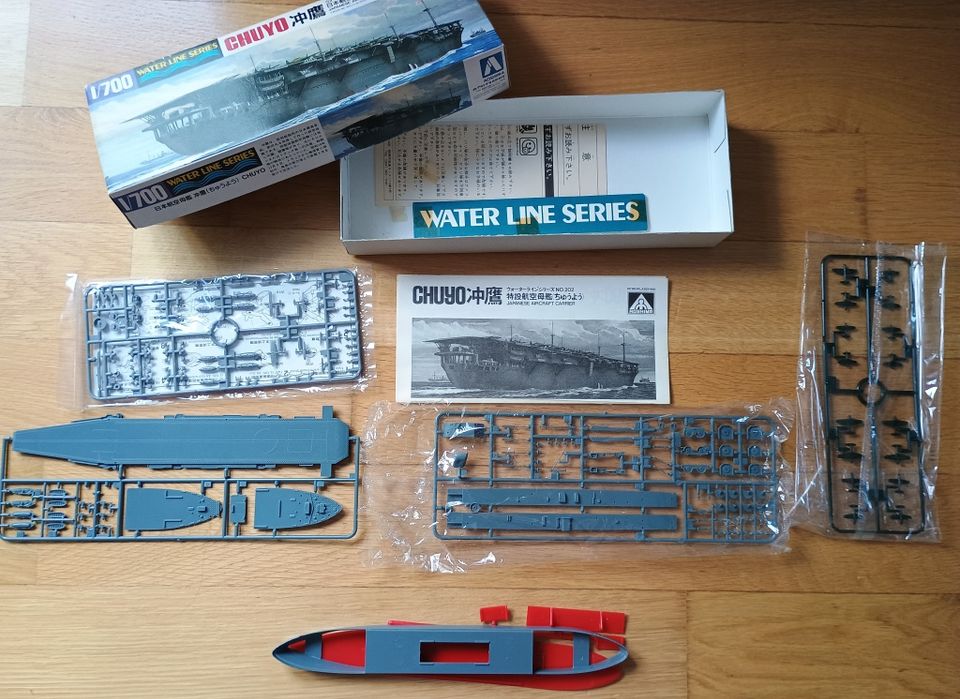#093 - Aoshima, 1/700, Chuyo model lotniskowca