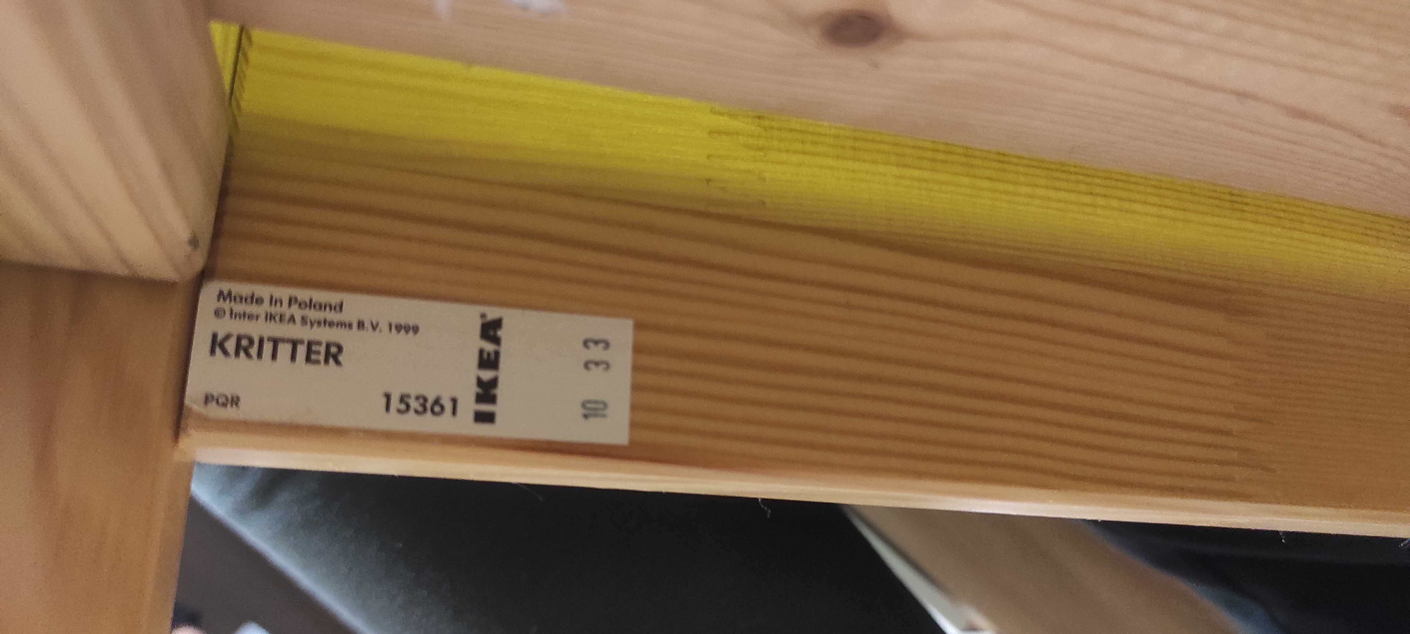 Łóżko dziecięce Ikea Sultan Lade 70x160 + szuflada na pościel