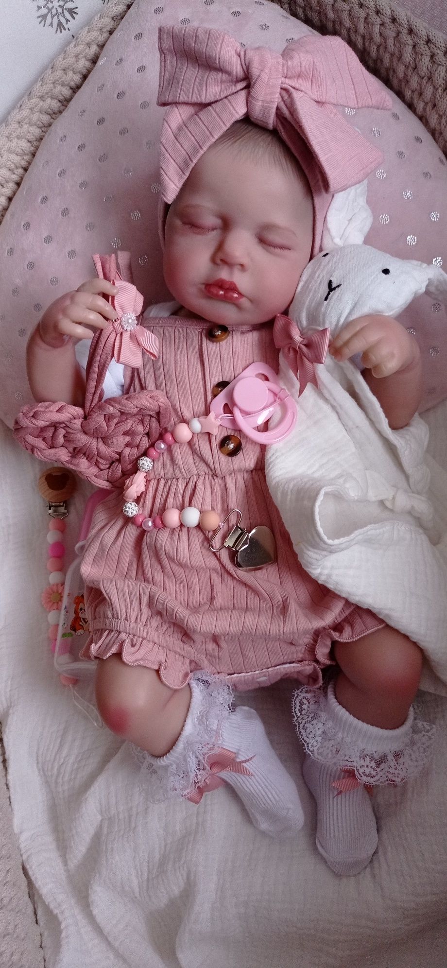 Lala w typie reborn z wyprawką