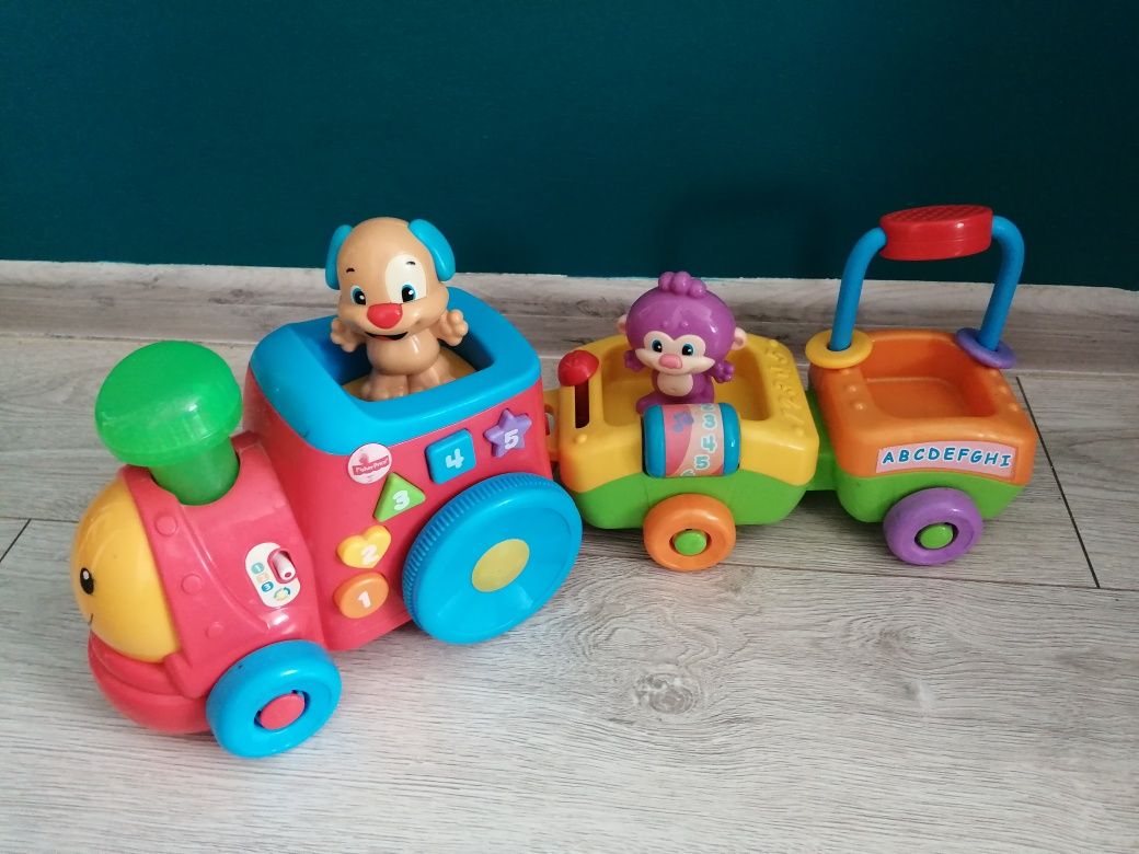 Pociąg szczeniaczka Fisher Price