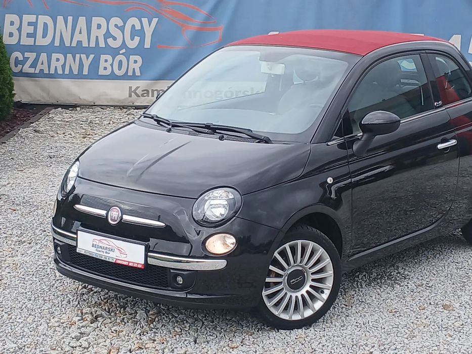 Fiat 500 Cabrio 500c klima idealny