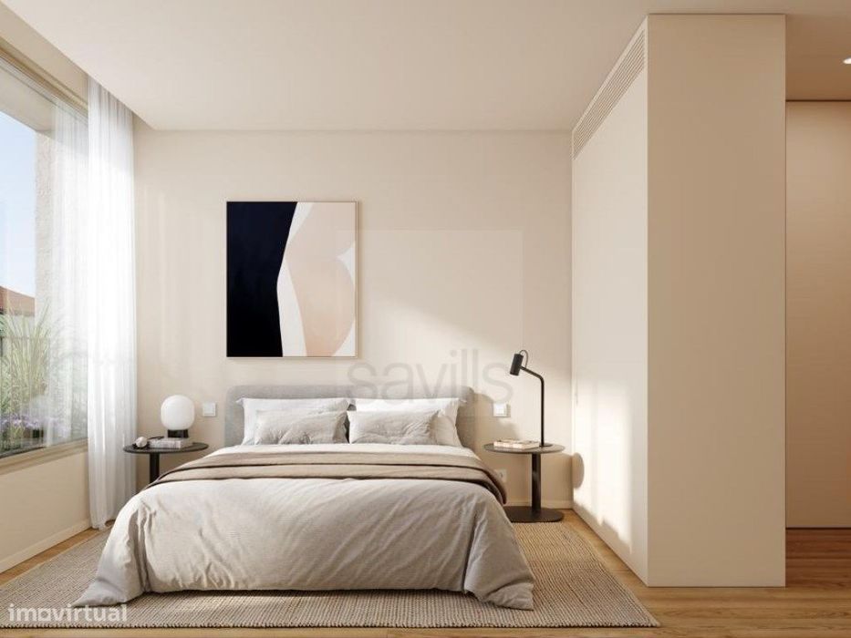 Apartamento T2 em Matosinhos Sul com varanda