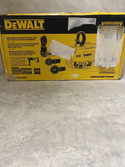 DeWALT DWH205 20Vmax система видалення пилу для DCH263 привезено з США