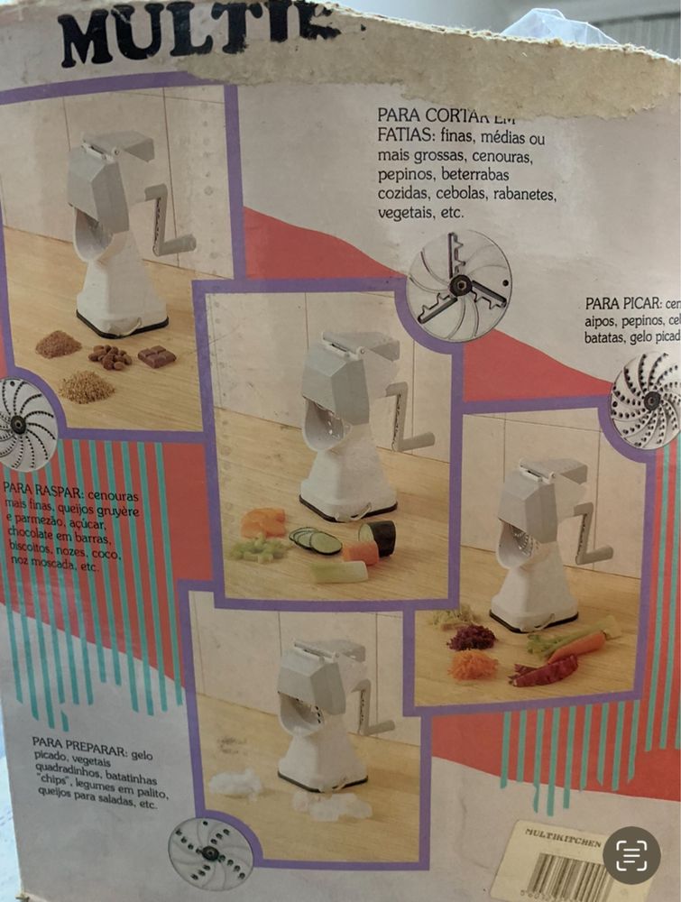 Maquina cortador de legumes