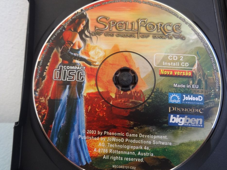 Jogo PC "Spell Force - The Order of Dawn"