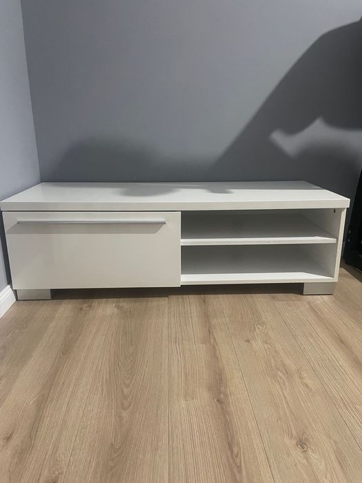 Regał-Szafka RTV biały połysk