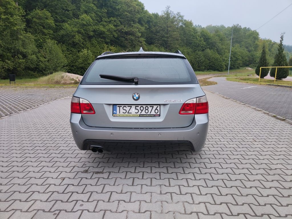 BMW e61 525d 2.5D CHIP 211KM 2004r Automat Skóra ALU 18 ZAMIANA