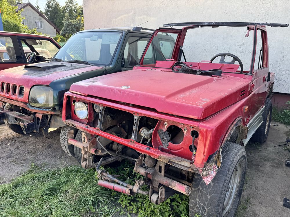 Suzuki Samurai SJ410/413 -mamy wszystkie części. Cena za silnik.