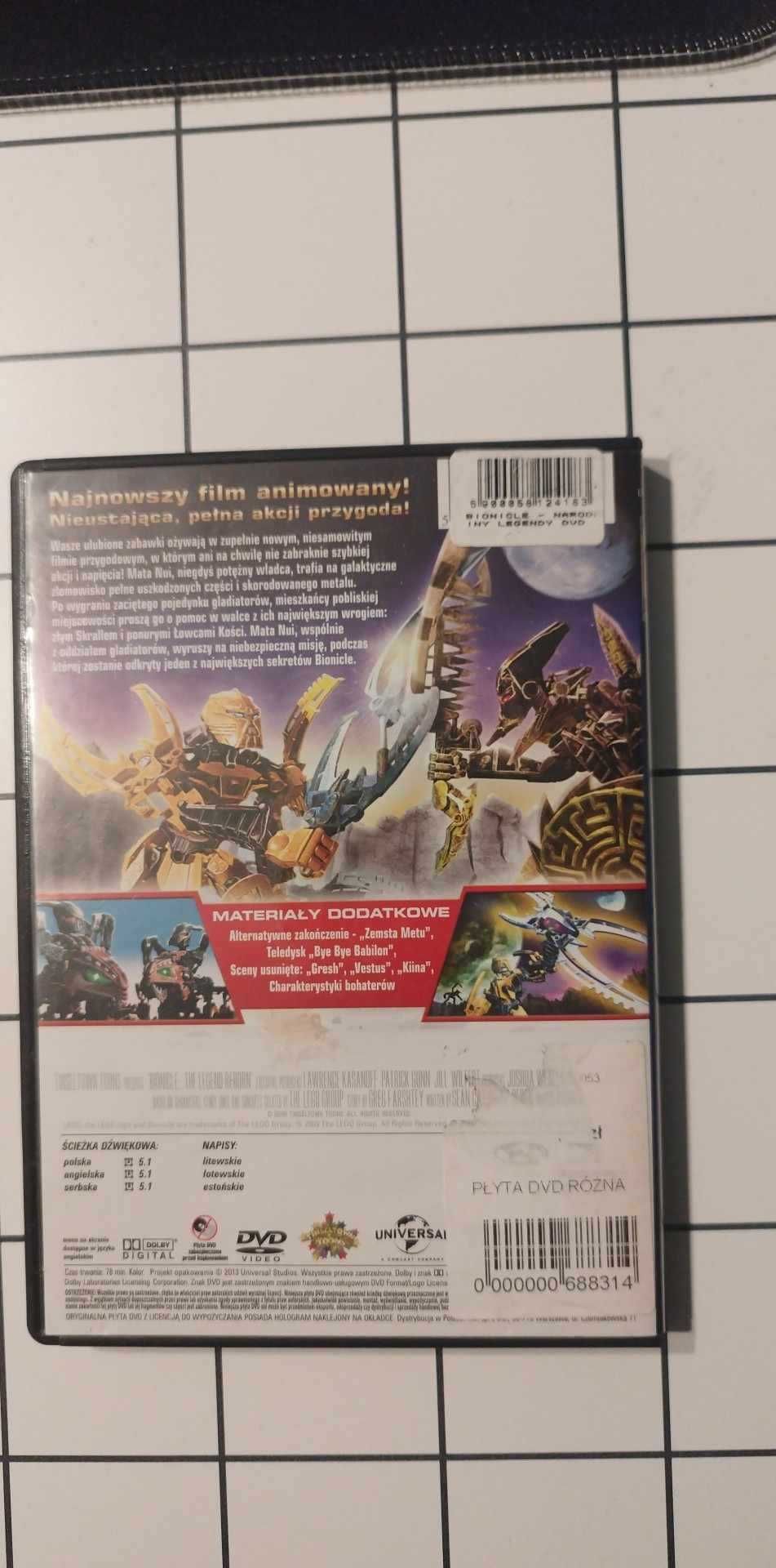 Bionicle Narodziny Legendy DVD