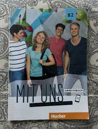 Zeszyt ćwiczeń do liceum - Mit uns B2 / Arbeitsbuch / Hueber
