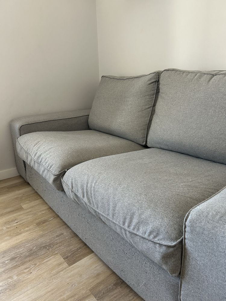 Sofa 2 lugares ikea cinzento