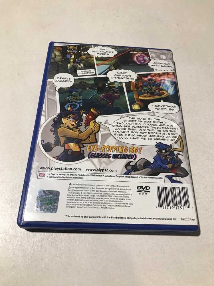 Sly 3 Honour Among Thieves 2 PS2 Sklep Irydium