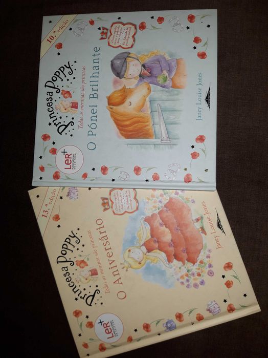 Livros Princesa Poppy várias edições