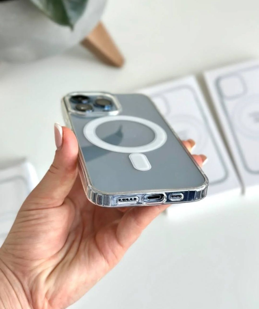 АКЦІЯ|Прозорий чохол для iPhone 12–16 / Pro / Pro Max / Plus | Є ОПТ