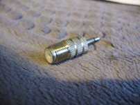 Adapter mini jack na F female do anteny zewnętrznej radiowej